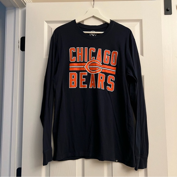 Long sleeve Chicago Bears shirt in size large - Picture 2 of 3